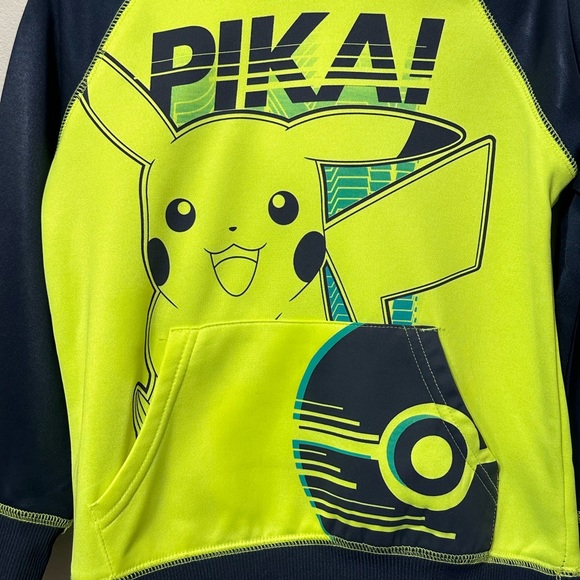 Boys Pikachu Hoodie - Picture 2 of 5